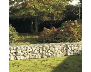 Cage gabion pour le jardin