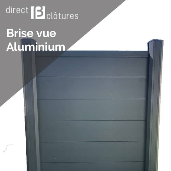 Panneau de clôture en aluminium SilvaPlein