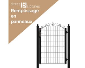 Portillon pour jardin Decofor