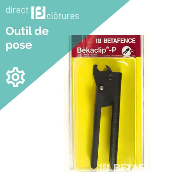 Pince pose cloture, pour poteaux Bekaclip-P