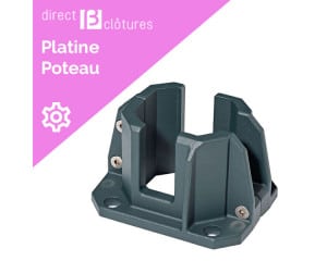 Platine double coque SilvAlu