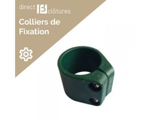 Colliers pour poteaux Bekafor vert