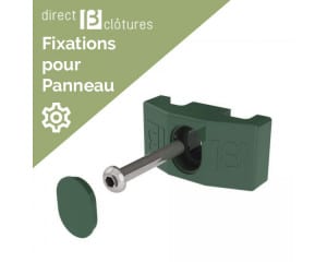 TENAX - Fixation pour grillage muraux - Set de 6 pièces