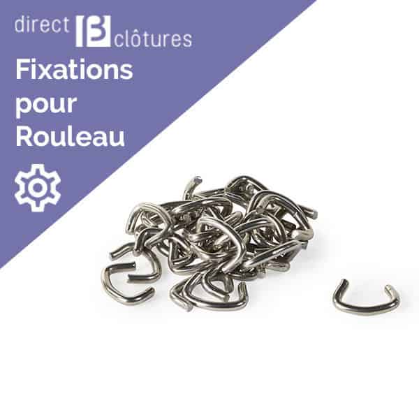 Pinces de fixation pour clôture, pinces de fixation de câble de clôture,  clips de montage pour clôture agricole pour entrepôt domestique, matériau  en