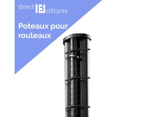 Poteau Bekaclip pour rouleaux