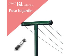 Etendoir à linge pour le jardin