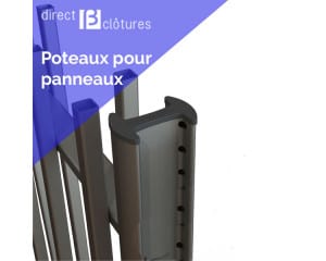 Poteau Bekafix pour panneaux CreaZen