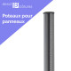 Poteau Bekaclip pour clôtures en panneaux