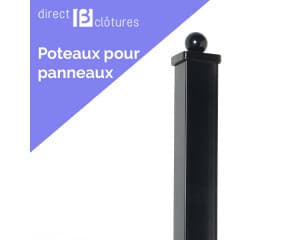 Poteau pour panneau Decofor