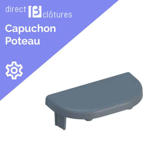 SilvALu | Demi capuchon pour demi poteau