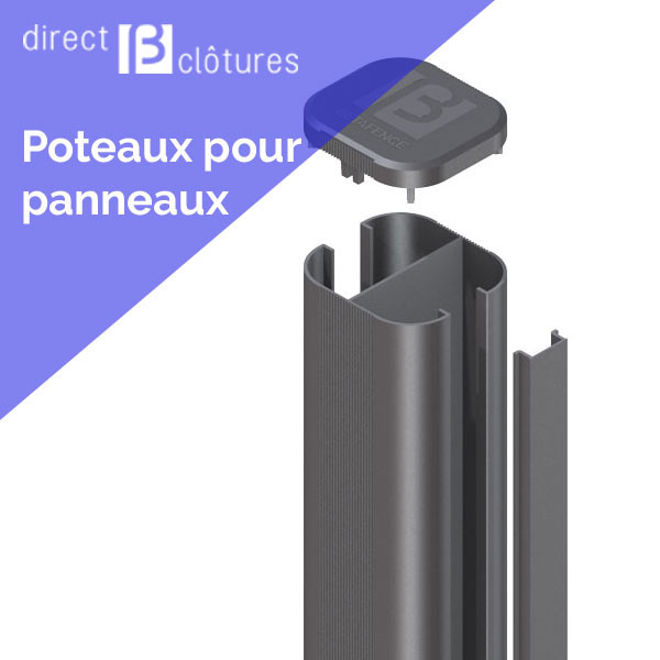 Platine poteau alu outlet