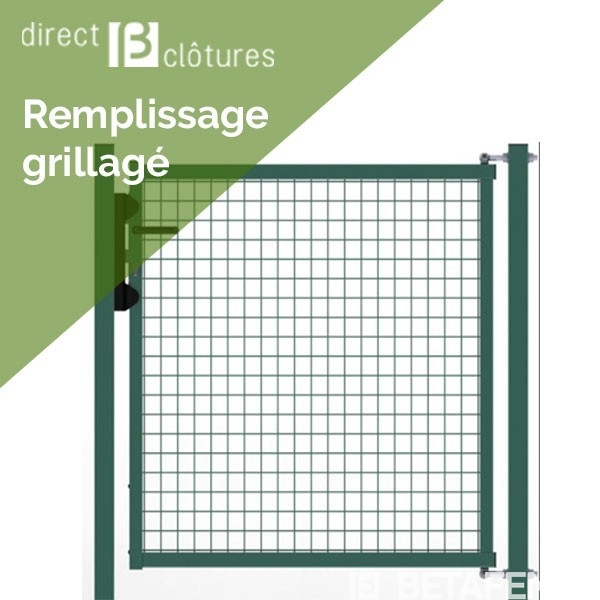 DESTOCKAGE ► Portillon grillagé M50