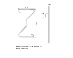 Poteaux pour rouleaux Ursus