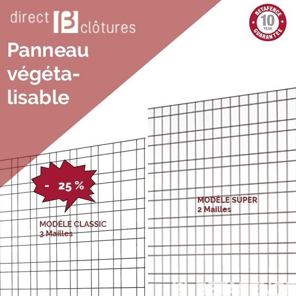 Mur Végétal avec le panneau Zenturo