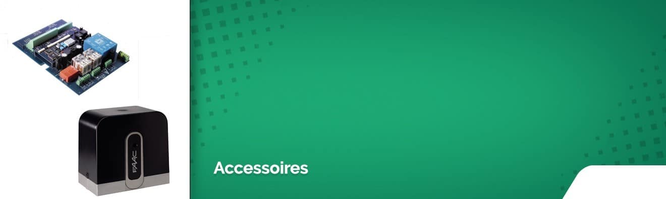 Accessoires pour portails motorisés