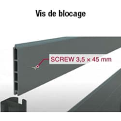 Vis de blocage