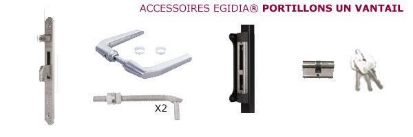 Accessoires portillon Egidia M50