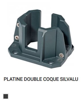 Platine double coque