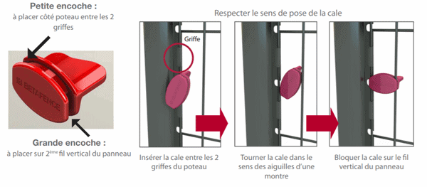 Schéma cale de tension 100 x 50