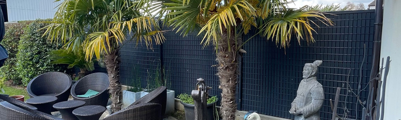 Restez Zen dans votre jardin avec Bekafor Screeno Line Anthracite