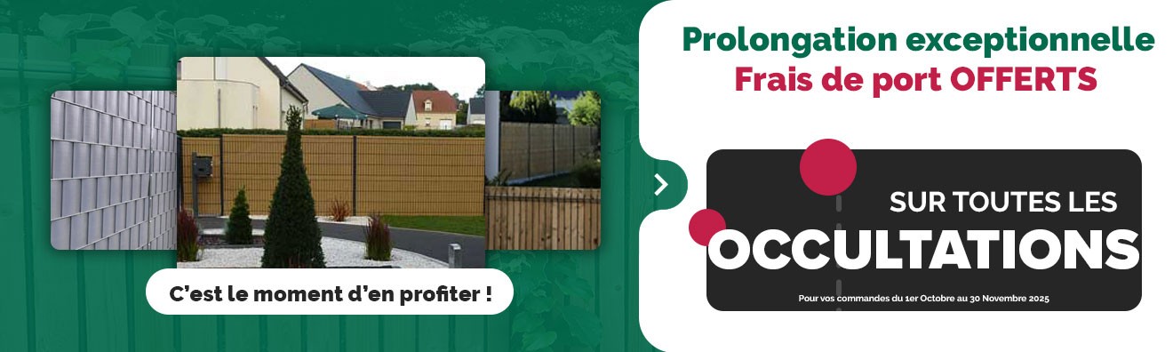 Frais de port offerts Occultation